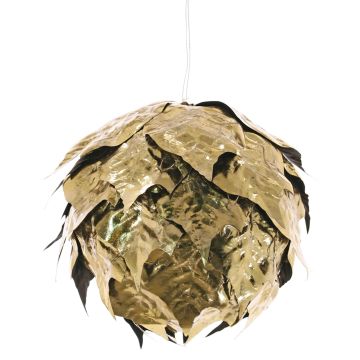 Bola de acebo artificial NAMAKA, oro, Ø15cm