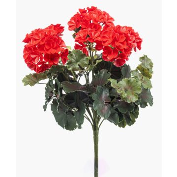 Geranio artificial BAKLIN en varilla, crossdoor, rojo, 40 cm