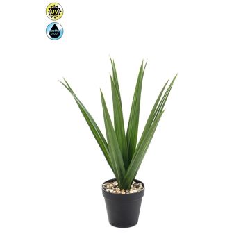 Palmera yuca artificial BAKVER, maceta decorativa, crossdoor, 50 cm