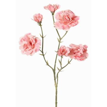 Rama artificial de clavel STURYN, rosa claro, 55cm, Ø2,5-6cm Rama artificial de clavel STURYN, rosa claro, 55cm, Ø2,5-6cm
