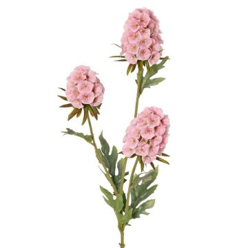 Rama artificial de clavel STERMYN, rosa, 75 cm, Ø 6,5-8,5 cm