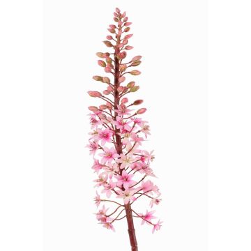 Flor artificial de lirio ZERFIM, rosa-verde, 90cm