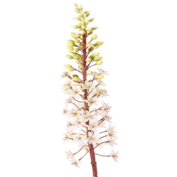 Flor artificial de lirio ZERFIM, blanco-verde, 90 cm