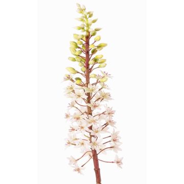 Flor artificial de lirio ZERFIM, blanco-verde, 90cm