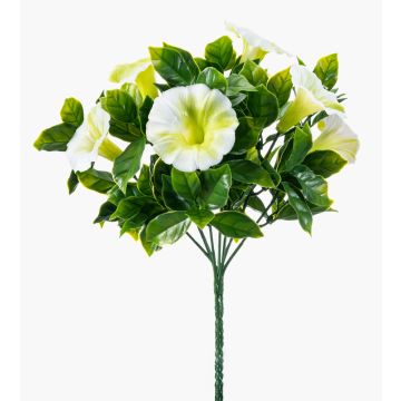 Flor artificial petunia FINVON en varilla, crossdoor, blanca, 27 cm Flor artificial petunia FINVON en varilla, crossdoor, blanca, 27 cm