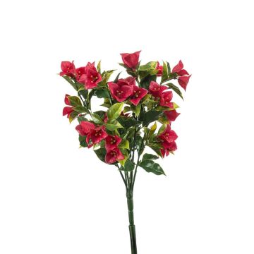 Flor artificial buganvilla SOLTRE en varilla, crossdoor, roja, 30 cm