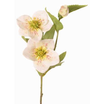 Rama artificial de rosa de Navidad SUNMYN, crema, 55 cm, Ø 8-10 cm Rama artificial de rosa de Navidad SUNMYN, crema, 55 cm, Ø 8-10 cm