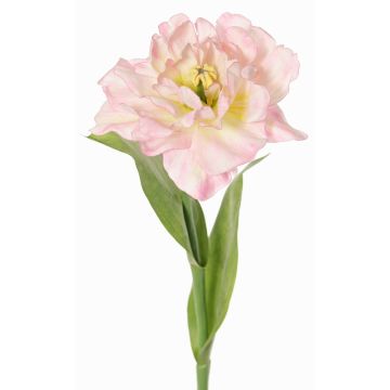 Lirios artificiales STEFANIE, rosa claro-amarillo, 65cm, Ø14cm