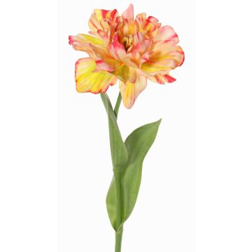 Lirios artificiales STEFANIE, amarillo-fucsia, 65cm, Ø14cm