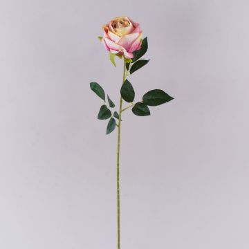 Flor artificial rosa CHERLEN, rosa crema, 60 cm, Ø 10 cm Flor artificial rosa CHERLEN, rosa crema, 60 cm, Ø 10 cm
