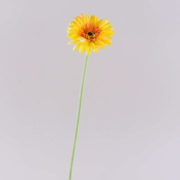 Flor artificial gerbera TEUDELINDE, naranja, 55 cm, Ø 8 cm Flor artificial gerbera TEUDELINDE, naranja, 55 cm, Ø 8 cm