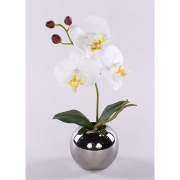 Flor artificial orquídea Phalaenopsis NAPIRAI, maceta, blanca, 30 cm Flor artificial orquídea Phalaenopsis NAPIRAI, maceta, blanca, 30 cm
