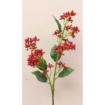 Rama de viburnum artificial LABIBA con capullos, rojo, 60 cm