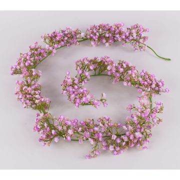 Guirnalda de gypsophila artificial LITAGO, rosa-violeta, 180 cm Guirnalda de gypsophila artificial LITAGO, rosa-violeta, 180 cm