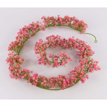 Guirnalda de gypsophila artificial LITAGO, rosa-rosa, 180 cm Guirnalda de gypsophila artificial LITAGO, rosa-rosa, 180 cm