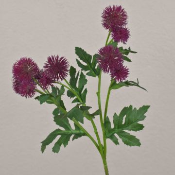 Rama artificial de cardo TRAUDLINDE, violeta, 55 cm