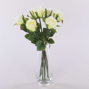 Ramo de flores artificiales MURINET, blanco-crema, 35 cm