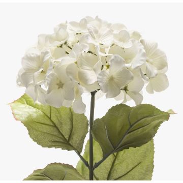 Hortensia artificial MONA, crema, 70cm, Ø16cm