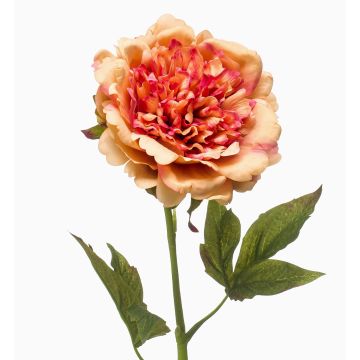 Peonía artificial GAVRON, naranja, 55 cm