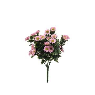 Marguerita artificial DRUMIX en varilla, crossdoor, rosa, 28 cm