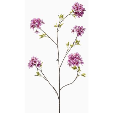 Rama artificial cerezo ornamental SLIRKO con flores, lila claro, 115 cm Rama artificial cerezo ornamental SLIRKO con flores, lila claro, 115 cm