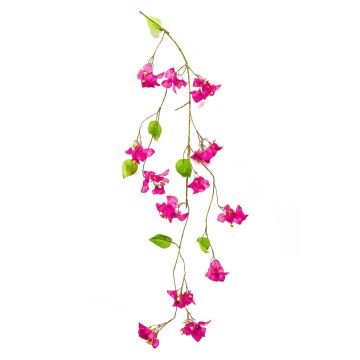 Rama artificial buganvilla NEMOR con flores, violeta, 110 cm