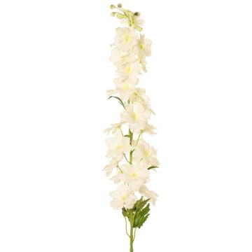 Flor decorativa espuela de caballero XERINA, crema, 125 cm