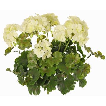 Geranio artificial MALINA en varilla, crossdoor, crema, 40cm Geranio artificial MALINA en varilla, crossdoor, crema, 40cm