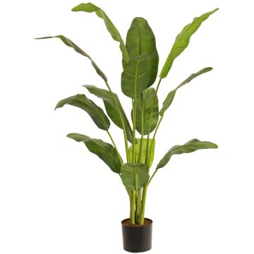 Palmera artificial Árbol del viajero UONFYN, verde, 130 cm