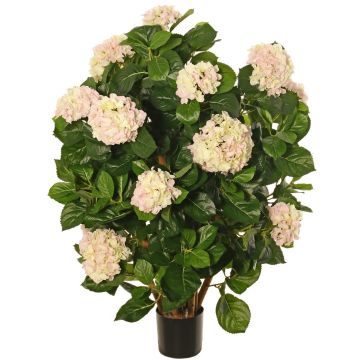 Hortensia artificial PINDO, rosa crema, 95 cm
