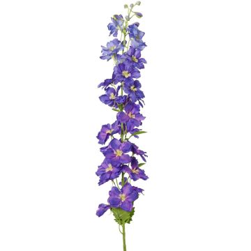 Flor decorativa de espuela de caballero XERINA, azul lila, 125 cm