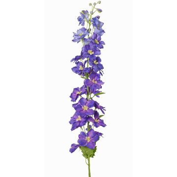 Flor decorativa de espuela de caballero XERINA, lila-azul, 125cm