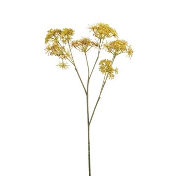Rama de eneldo artificial BISARA, amarilla, 60cm Rama de eneldo artificial BISARA, amarilla, 60cm