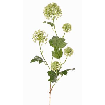 Rama de viburnum artificial TENSHI, verde, 90cm, Ø5-10cm Rama de viburnum artificial TENSHI, verde, 90cm, Ø5-10cm