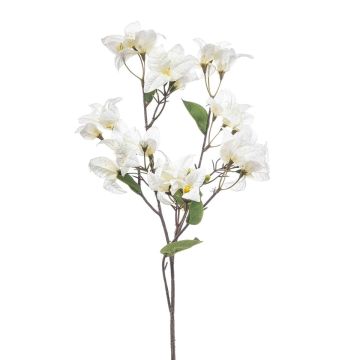 Rama decorativa Bougainvillea MOWLER con flores, crema, 70 cm