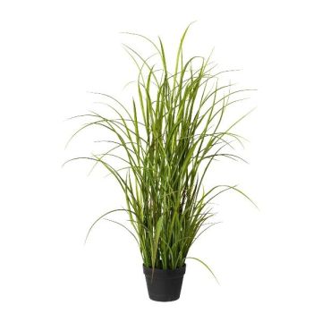 Cañiz artificial SILKO en maceta decorativa, verde, 120 cm