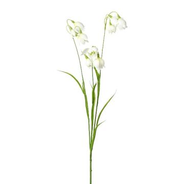 Rama artificial de lirio de los valles KOHVEN, blanca, 80 cm Rama artificial de lirio de los valles KOHVEN, blanca, 80 cm