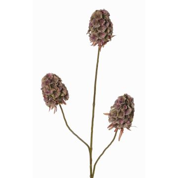 Rama artificial de clavel MARDUEN, verde-rosa, 75cm, Ø5cm Rama artificial de clavel MARDUEN, verde-rosa, 75cm, Ø5cm