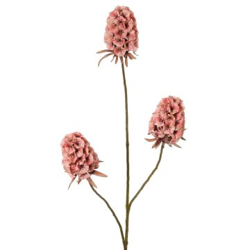 Rama artificial de clavel MARDUEN, malva, 75 cm, Ø 5 cm