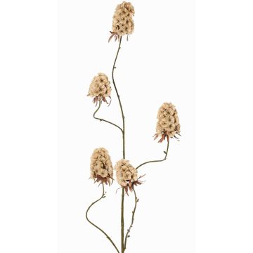 Rama artificial de clavel MARDUEN, beige, 115cm, Ø5cm Rama artificial de clavel MARDUEN, beige, 115cm, Ø5cm