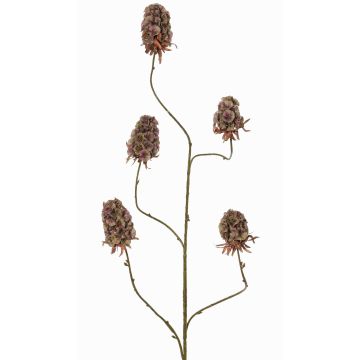 Rama artificial de clavel MARDUEN, verde-rosa, 115cm, Ø5cm Rama artificial de clavel MARDUEN, verde-rosa, 115cm, Ø5cm