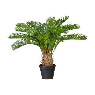 Palmera artificial Cycas ZULEY en maceta decorativa, 60 cm