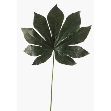 Hoja de aralia artificial FARIS, verde, 55cm