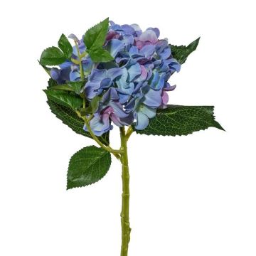 Flor artificial hortensia VOSTE, azul-lila, 45 cm