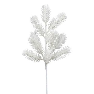 Rama artificial abeto KALFER, blanco, 35 cm