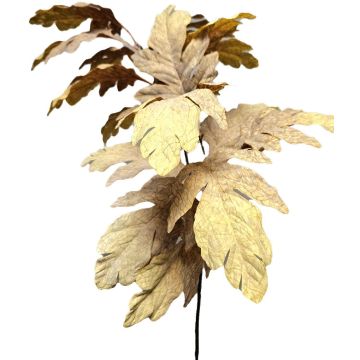 Rama decorativa de arce TUNDAKY, amarillo-marrón, 100 cm