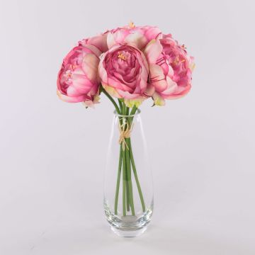 Ramo de peonías artificiales LISSADA, rosa-rosa, 30 cm Ramo de peonías artificiales LISSADA, rosa-rosa, 30 cm