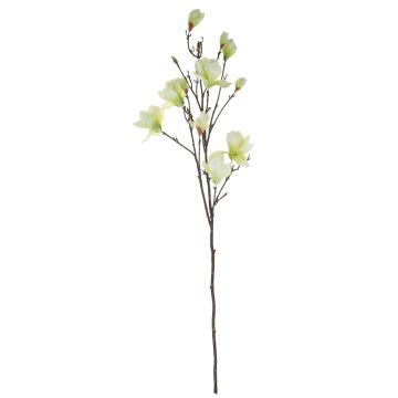 Rama de magnolia textil YONA, verde crema, 130 cm, Ø 5-15 cm Rama de magnolia textil YONA, verde crema, 130 cm, Ø 5-15 cm