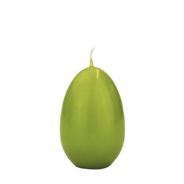 Velas de Pascua LEONITA, verdes, 9 cm, 6 cm, 16 h - Fabricadas en Alemania