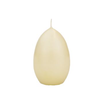 Velas de Pascua LEONITA, color crema, 9 cm, 6 cm, 16 h - Fabricadas en Alemania